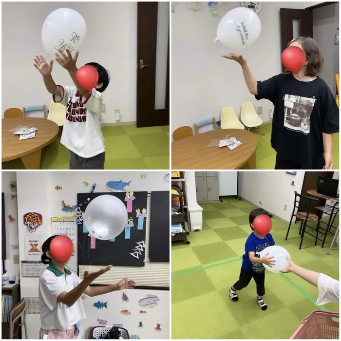 ルルディ蘇我/風船バスケで体を動かそう🎈