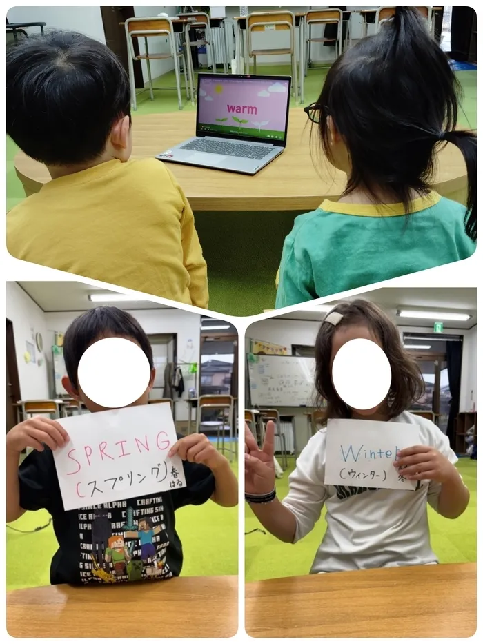 ルルディ蘇我/英語で季節を言ってみよう😃