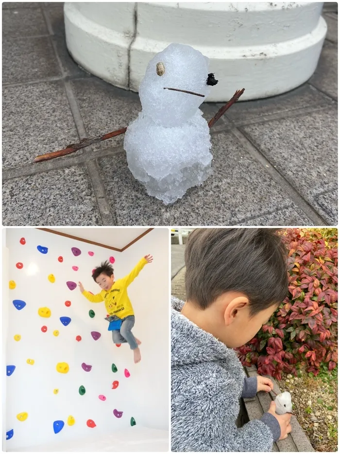 らいずキッズ上田/雪だるまを作りました⛄️