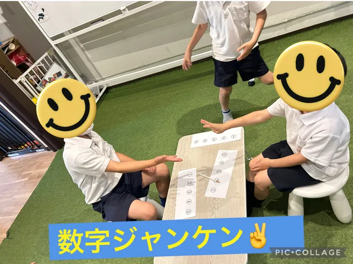 【ABA個別療育・LEGOプログラミング】BEAR KIDS （ベアキッズ）東成１号店/数字ジャンケン✌️