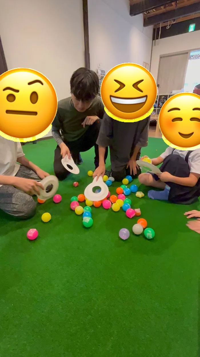 【ABA個別療育・LEGOプログラミング】BEAR KIDS （ベアキッズ）東成１号店/字探しボールビンゴゲーム🐇💭