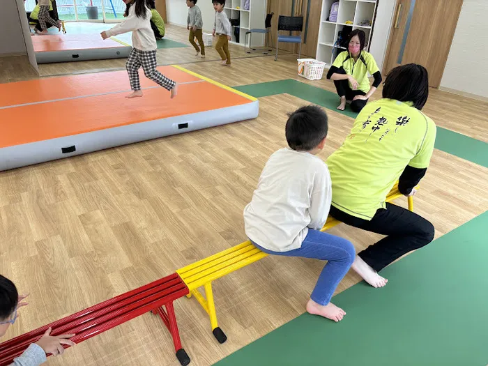  ぽかぽかステップスポーツ（安田式導入・学習型）/日常の支援風景