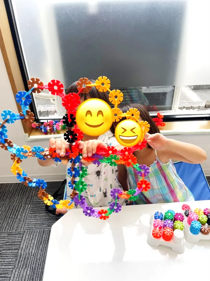 ユリシス・キッズHaruta/【フラワーブロック　作品①】