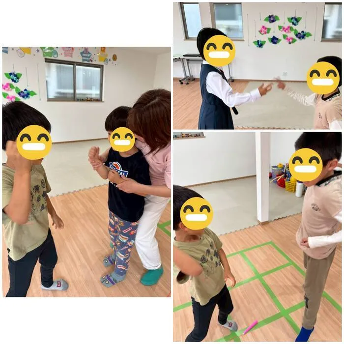 放課後等デイサービスたんぽぽ西難波店/じゃんけんゲーム✊️✌️🖐️