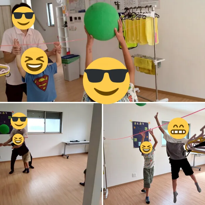 放課後等デイサービスたんぽぽ西難波店/🎈風船バレー🎈