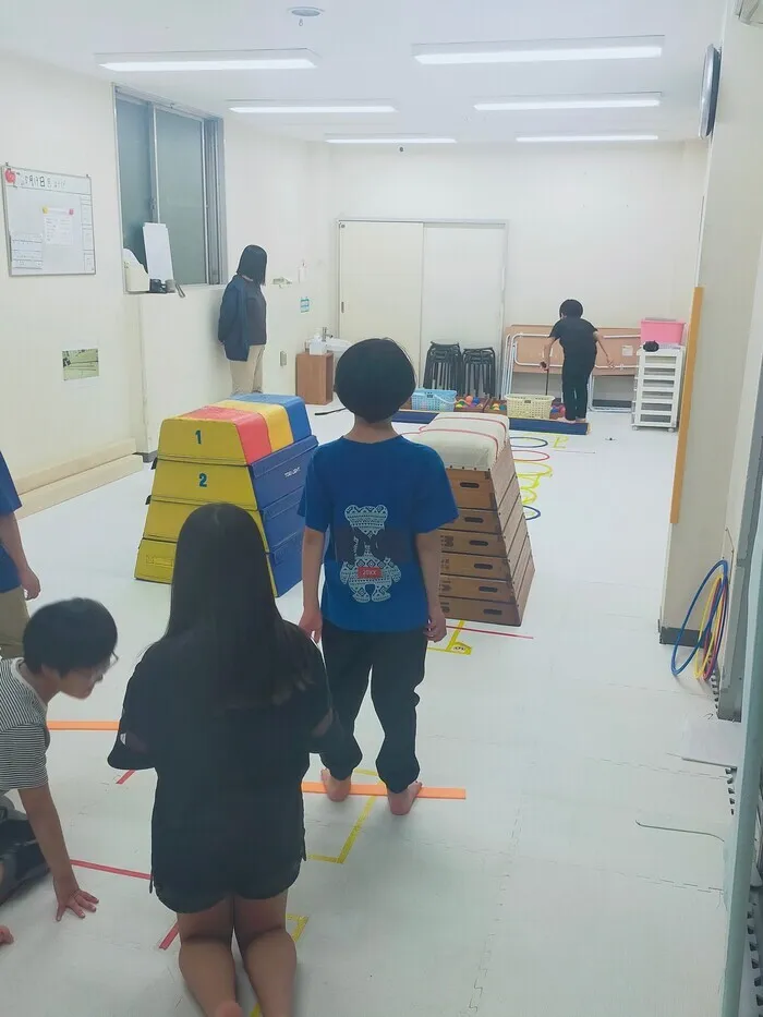 跳び箱練習