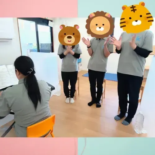 kids i かも/【kids i かも】　スタッフ準備中🎵