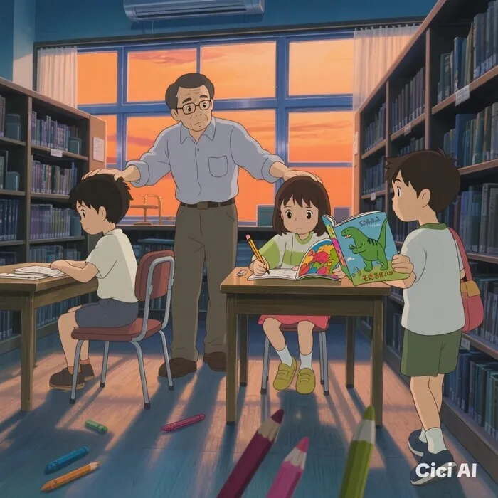 放課後等デイサービスひみつきち　空きあり送迎あり/図書館ヘ行こう📚