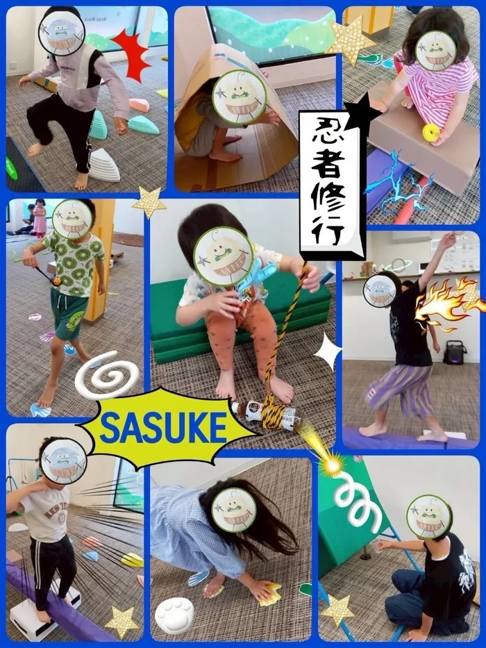 児童発達支援　mamenoki-まめのき-/SASUKEまめのき忍者🥷集結