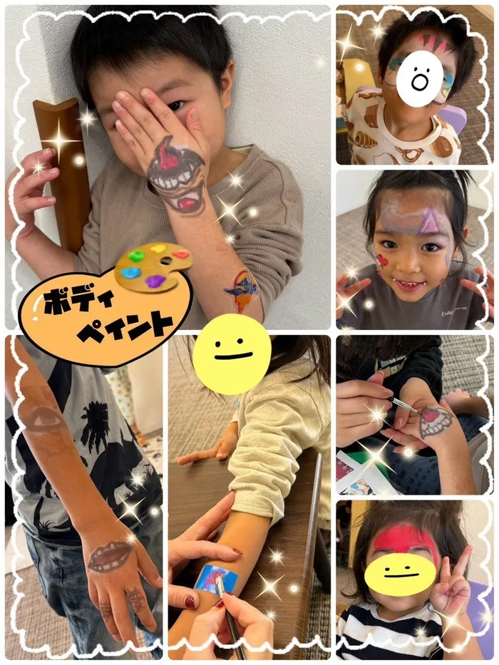 都島区毛馬町　児童発達支援mamenoki-まめのき-/ボディペイント🏃‍♀️