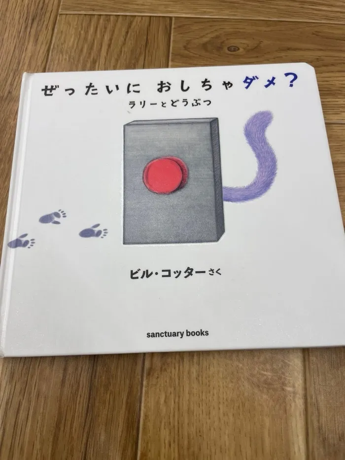 《令和6年12月オープン！》児童発達支援　mamenoki-まめのき-/ぜったいにおしちゃダメ❓　絵本の紹介📕