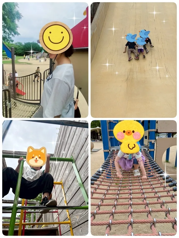 きりんのあくび　kids とくあん/行ってきました✨🌳大泉緑地公園🌳🍃