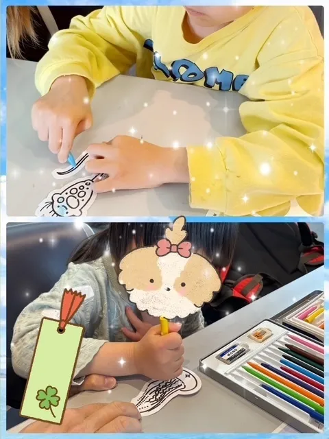 きりんのあくび　kids とくあん/💧🚰下水道科学館でしおり作り⁉️📖🔖