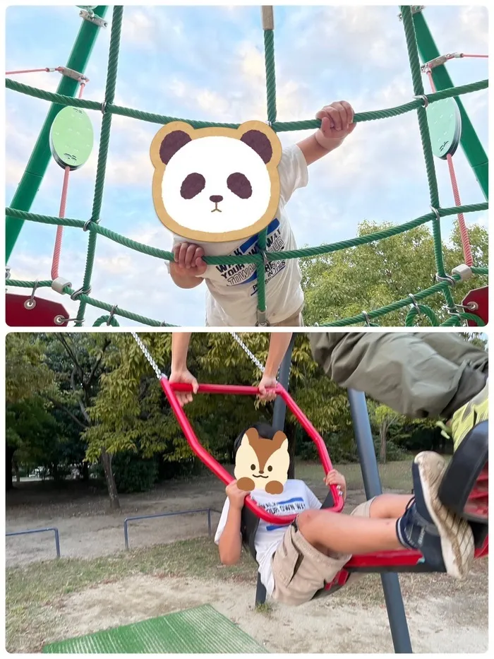 きりんのあくび　kids とくあん/鶴見緑地公園🌳