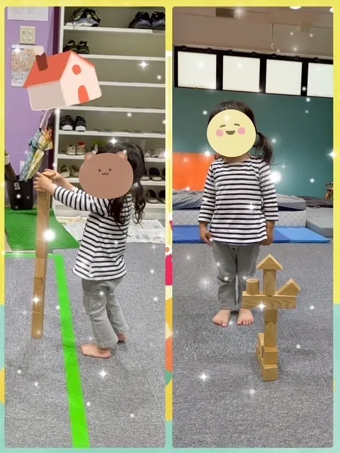 きりんのあくび　kids とくあん/🏠積み木で家を作るぞ！🏠