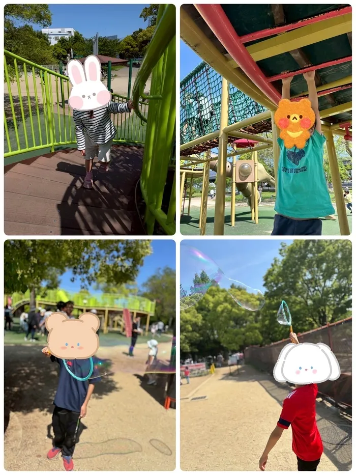 きりんのあくび　kids とくあん/🌳久宝寺緑地🌳