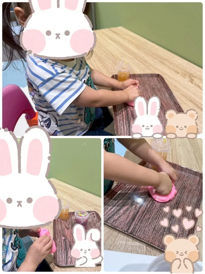 きりんのあくび　kids とくあん/👐スライム遊び👐