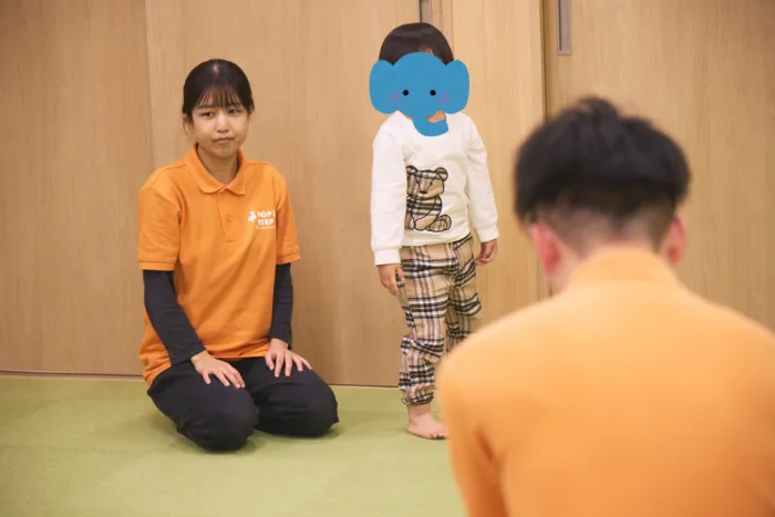 【送迎あり・運動療育】　ホップステップ新城校（児童発達支援）/ことばの発達途中？