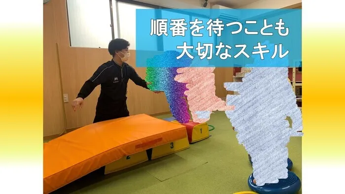 【送迎あり・運動療育】　ホップステップ鶴見校（児童発達支援）/～順番を待つことも大切なスキル～