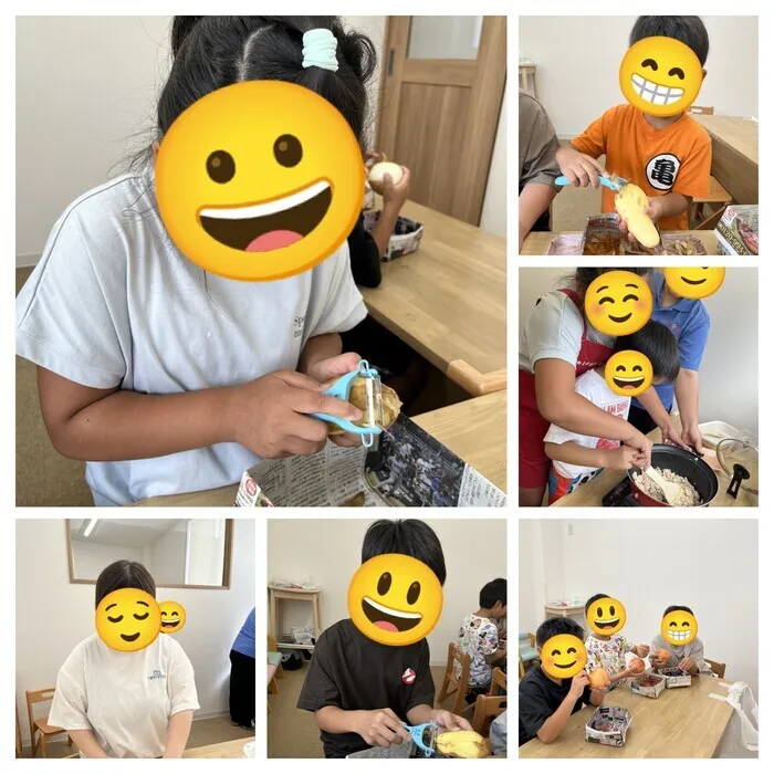 【令和7年2月OPEN！】ヒトツナひょうたん山教室★送迎あり！集団療育/クッキングの様子です😽