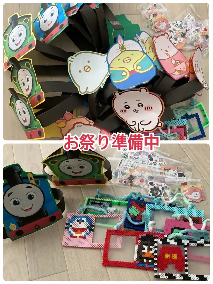 シエルプラス/お祭り準備中