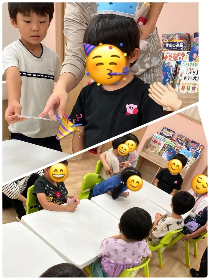 こぱんはうすさくら姫路車崎教室/9月9日　　9月のお誕生日会⭐