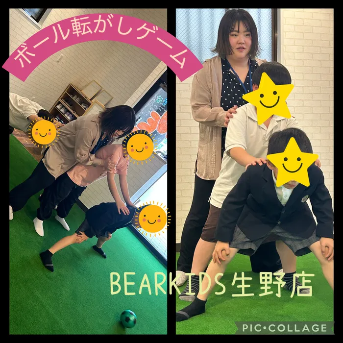 BEAR KIDS生野店/ボール転がしゲーム