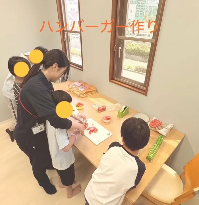 事業所見学スタート！2025年1月　オープン☆　LEGONKids　eit/🍔ハンバーガー作り🥤