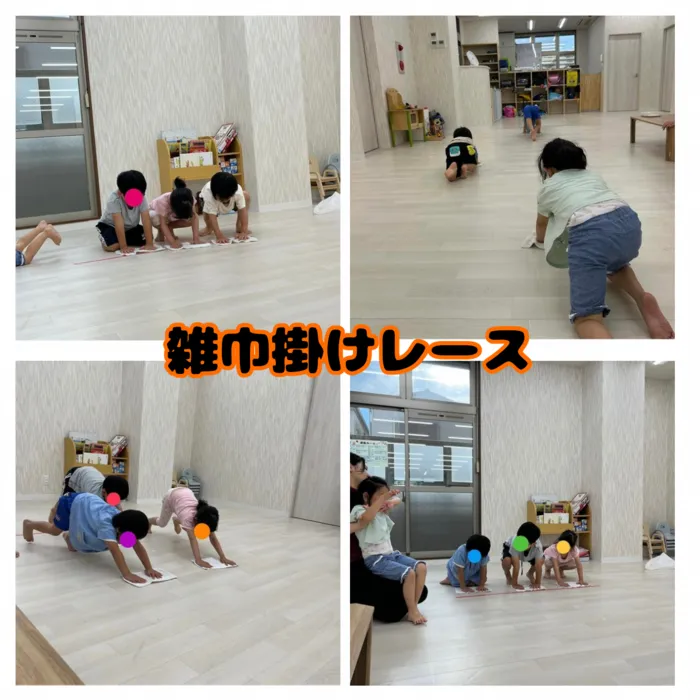 LEGONKids eit/☘️雑巾掛けレース🌟
