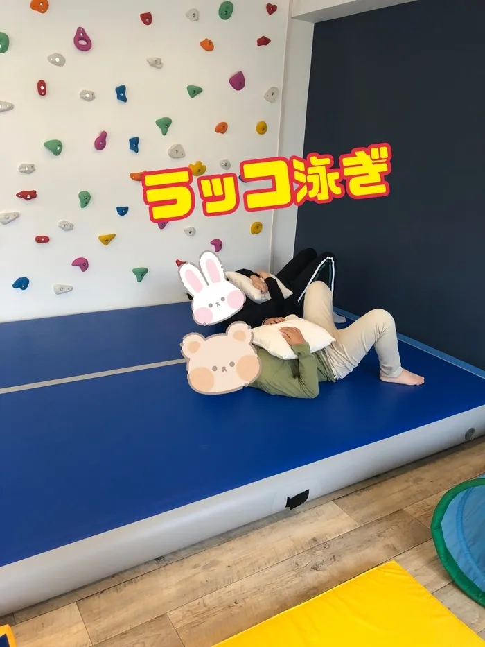 S.I.C.KIDS岩倉校/トレーニング紹介【ラッコ泳ぎ】