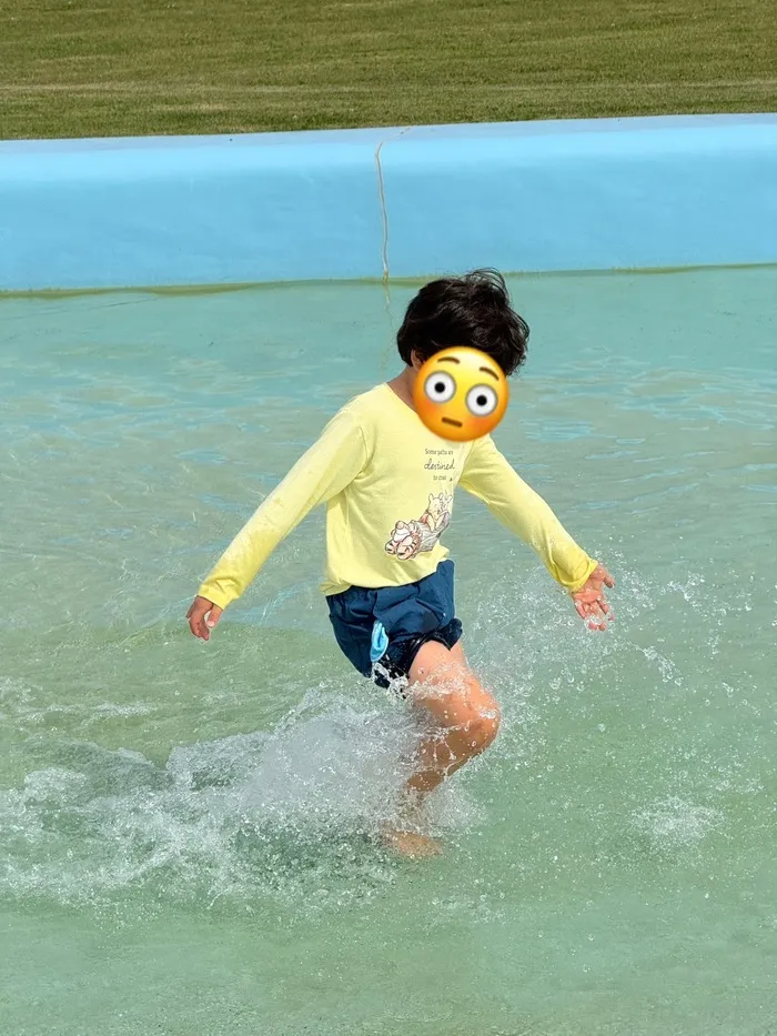 hopeステップキッズ/水遊び😎💦