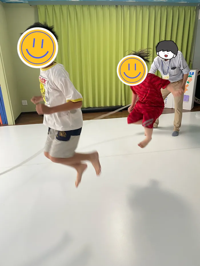 ジョイス/縄跳びをしました！