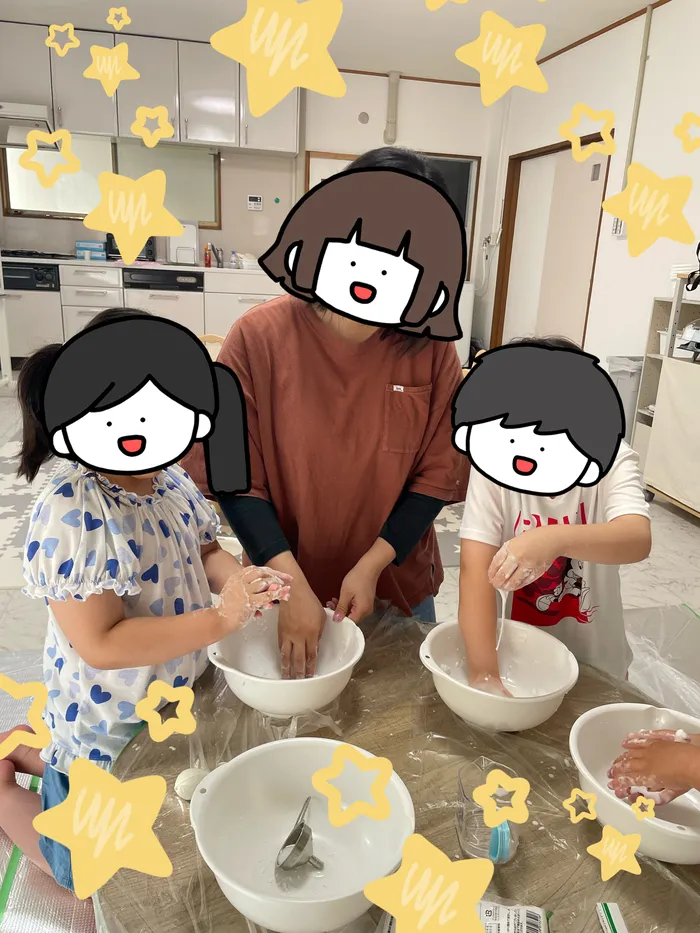 ジョイス/片くり粉スライムを作りました！