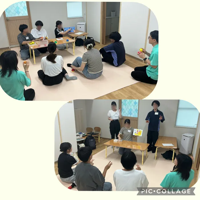 児童発達支援glee八事教室/東海学園大学、ゼミ活動③