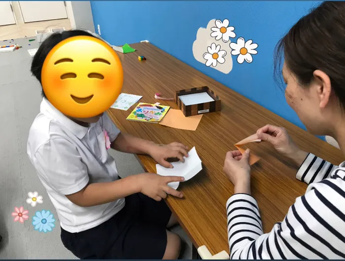 児童発達支援 放課後等デイサービス　CUきっず平野西/お花のプレゼント🎁🌸🌼