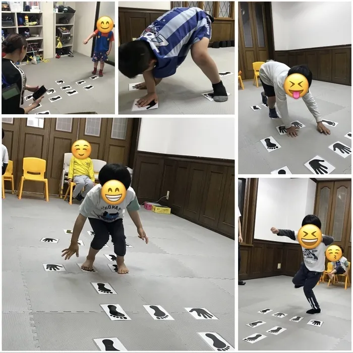 児童発達支援 放課後等デイサービス　CUきっず平野西/この手、この足どこに置く！？🧐✨