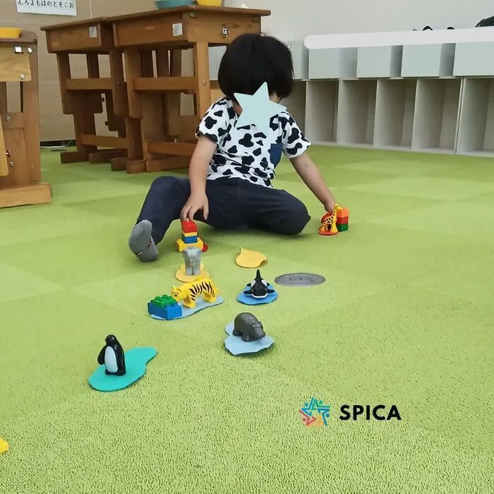 児童発達支援・放課後等デイサービス SPICA/🦁動物園をつくったよ！🐘🌳