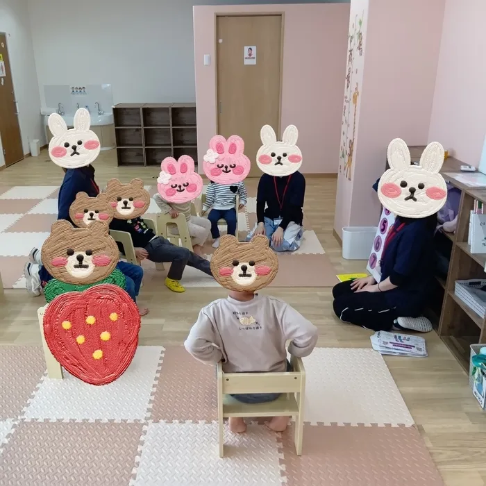 こぱんはうすさくら原木中山教室/朝の会の様子です
