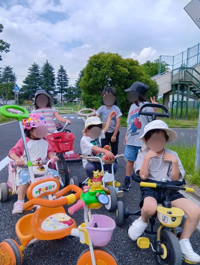 こぱんはうすさくら原木中山教室/守ろう交通ルール！