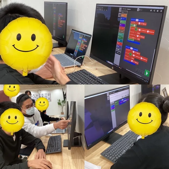 進路・就労準備型放課後等デイサービス ODEN/マイクラでプログラミング！？　　　(; ･`д･´)