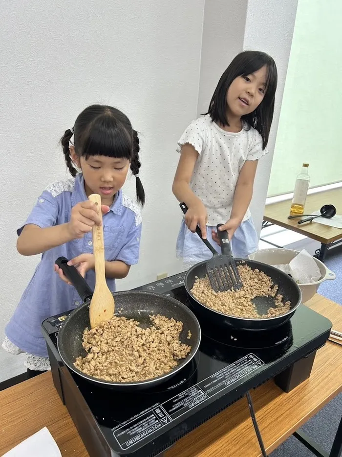 愛YOUわくわく広場やまごえ/マーボーナスを作ったよ🍳🍆