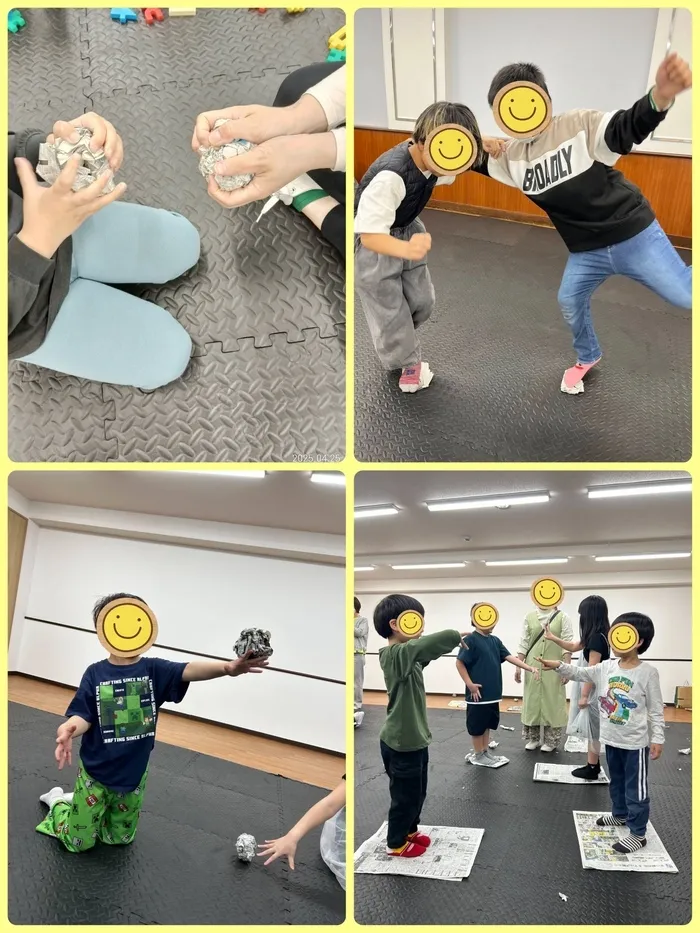 スタートアップあびこ　きた/🌈新聞紙のワークショップ🌈