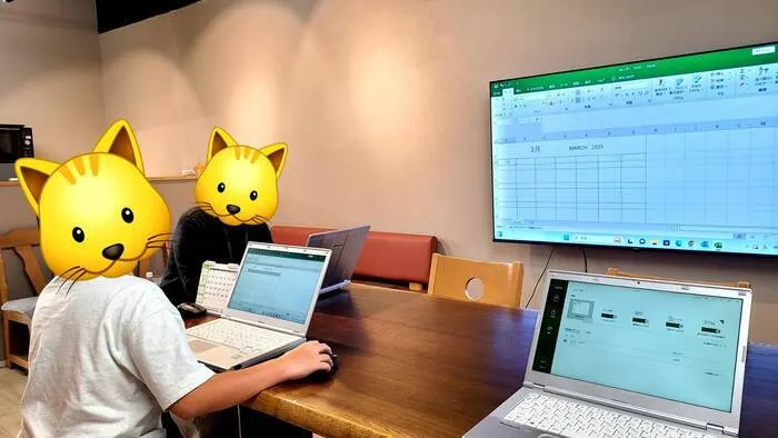 放課後等デイサービス　あとりえこかげ/はじめてのエクセル💻