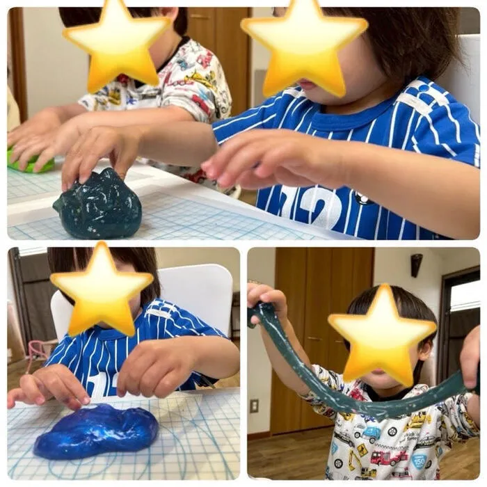 【個別対応可♪】まぁちふるkids いわつき/気持ちいいね！スライム