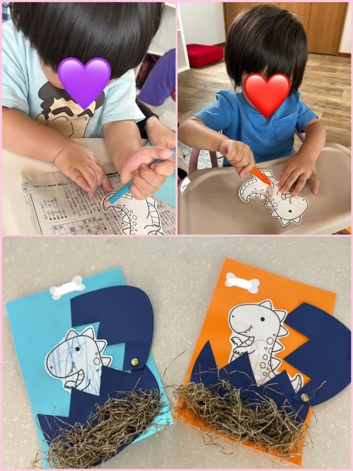【個別対応可♪】まぁちふるkids いわつき/壁面製作　第一弾～恐竜の誕生～