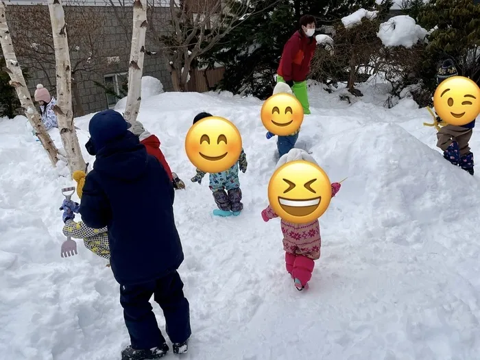 こども発達支援かのん/☆庭で☆