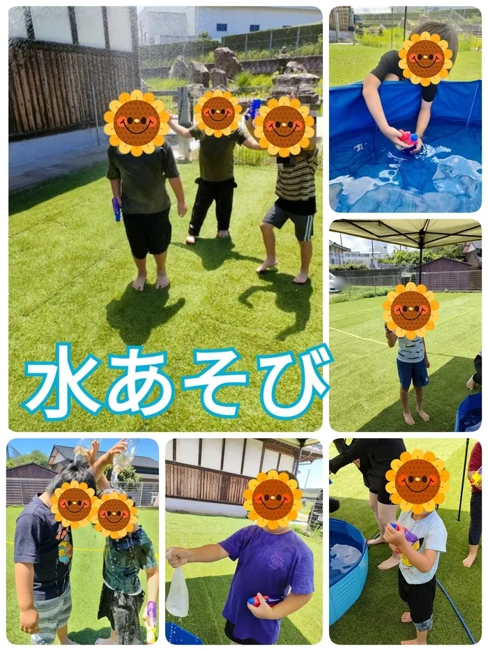 こどもいろ　おんが/水あそび🏖️