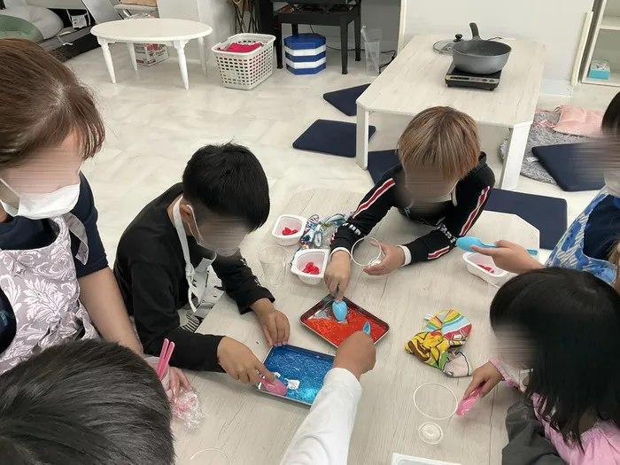 2025年2月OPEN（送迎あり）みらいベース名古屋高畑駅前/しゅわしゅわ寒天ゼリー作りに挑戦🔥