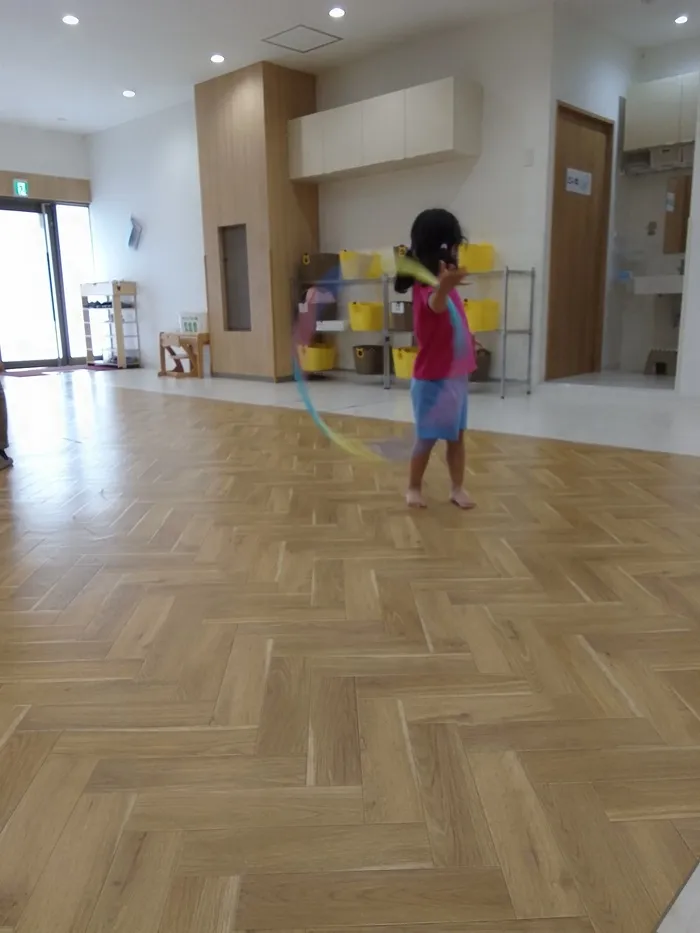 『2025年2月オープン』　ふくふくKidsClub/念願のフラフープ
