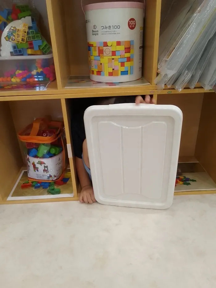 土曜日・募集中！！元気っこ集まれ！ふくふくKidsClub/一人かくれんぼ☺️